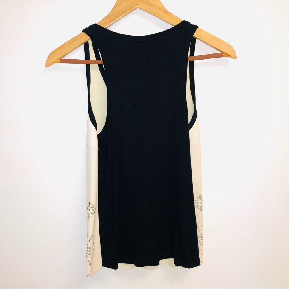 Fifteen Twenty leather cut out top - Picture 4 of 4